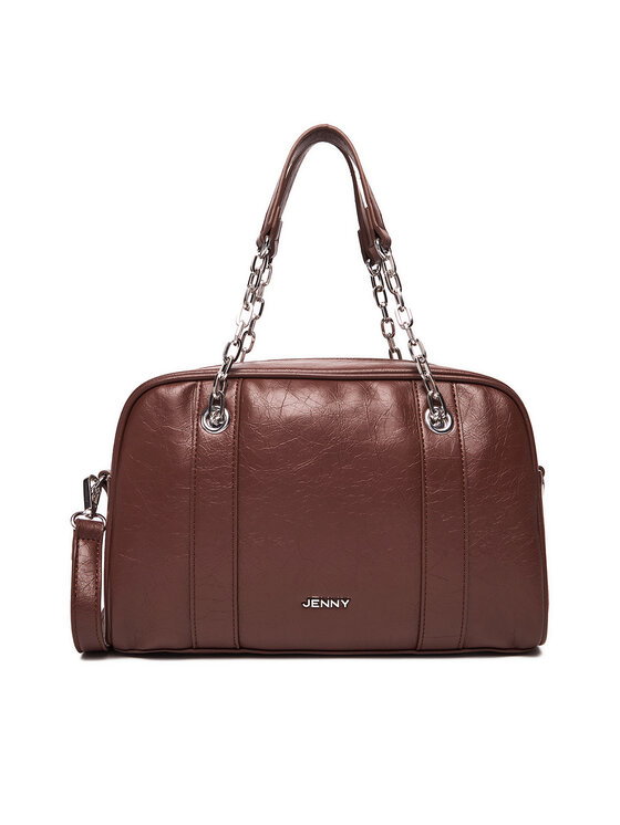 JENNY Дамска чанта C-JEN-L-008-08 Кафяв цвят на ниска цена