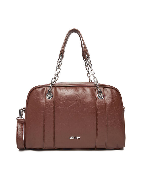 JENNY Дамска чанта C-JEN-L-008-08 Кафяв цвят на ниска цена