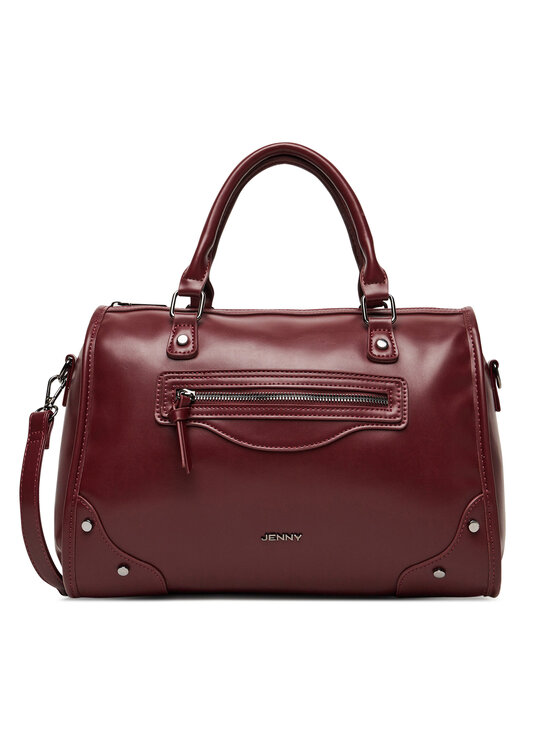 JENNY Дамска чанта C-JNY-M-013-08 Бордо цвят на ниска цена
