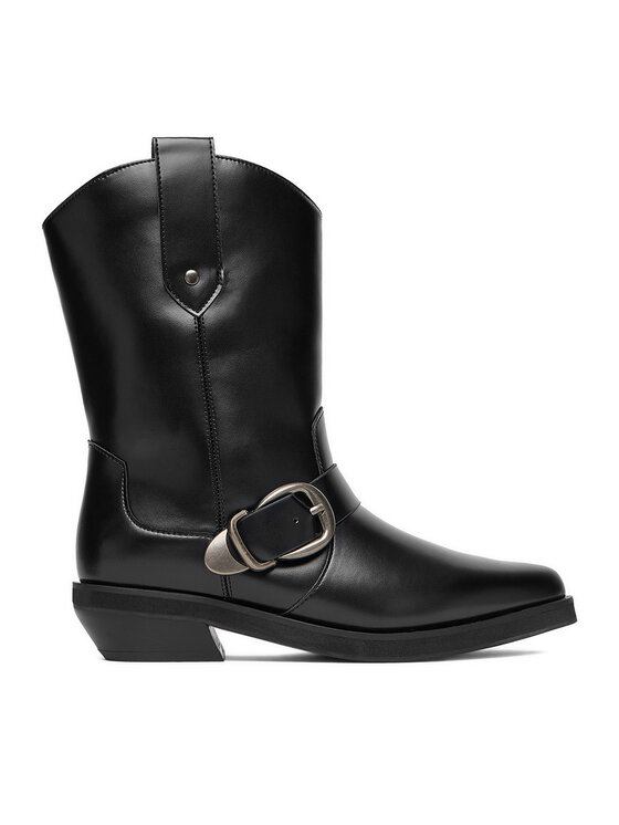 JENNY Каубойски обувки CEO-W4LH1976-01S Черен цвят на ниска цена