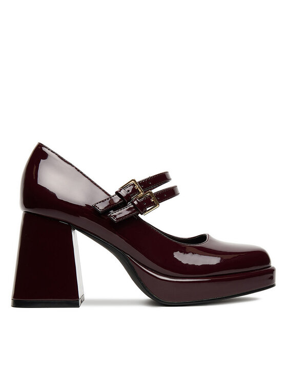 JENNY Обувки на ток CEO-JY230928 Бордо цвят на ниска цена