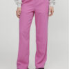 JJXX Текстилни панталони Poppy 12200751 Розов Classic Fit цвят на ниска цена