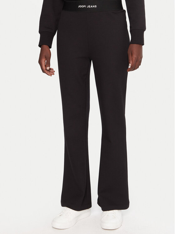 JOOP! Jeans Долнище анцуг Tuvana 30048514 Черен Relaxed Fit цвят на ниска цена
