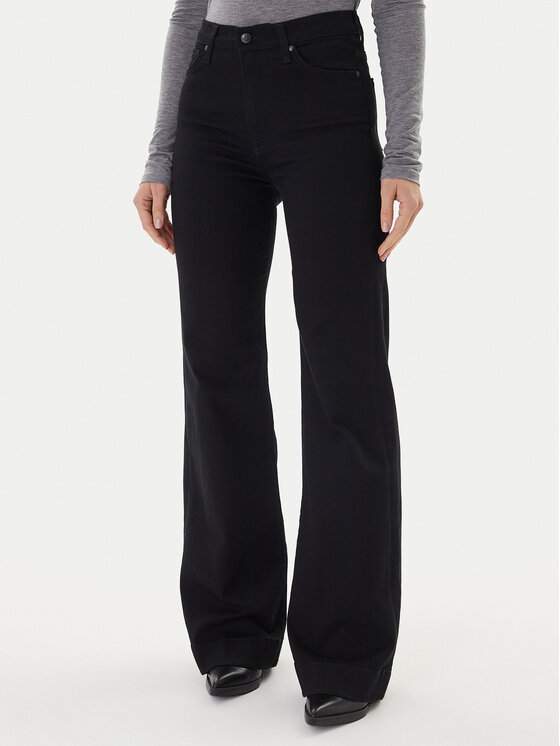 JOOP! Jeans Дънки 30048902 Черен Wide Fit цвят на ниска цена