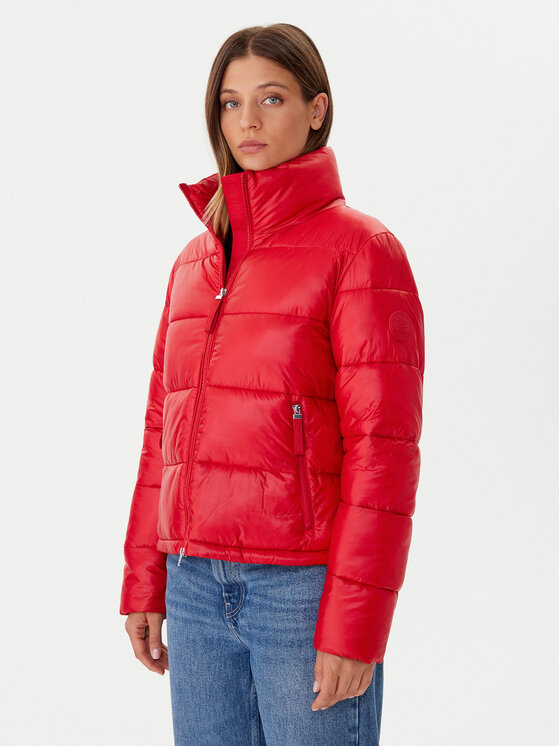 JOOP! Jeans Зимно яке 10020323 30048933 Червен Regular Fit цвят на ниска цена