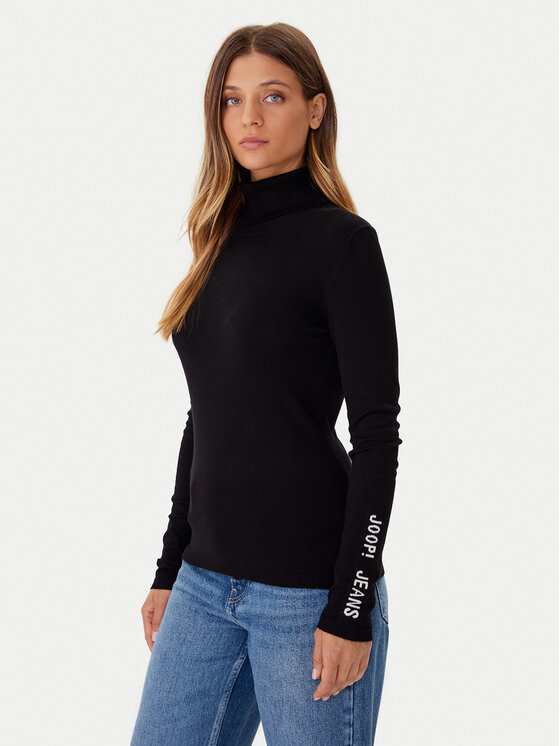 JOOP! Jeans Поло Kaisha 30049305 Черен Slim Fit цвят на ниска цена