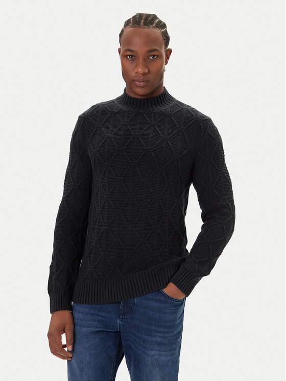 JOOP! Jeans Пуловер 15 JJK-18Floriano 30047403 Тъмносин Modern Fit цвят на ниска цена