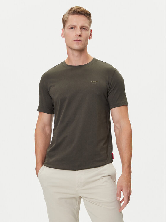 JOOP! Jeans Тишърт 15 JJJ-32Alphis 30045926 Зелен Modern Fit цвят на ниска цена