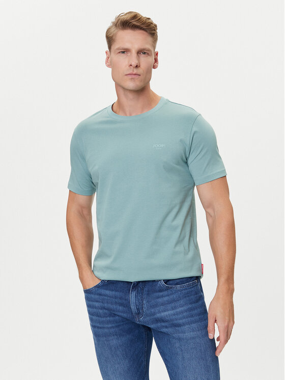 JOOP! Jeans Тишърт 15 JJJ-32Alphis 30045926 Зелен Modern Fit цвят на ниска цена