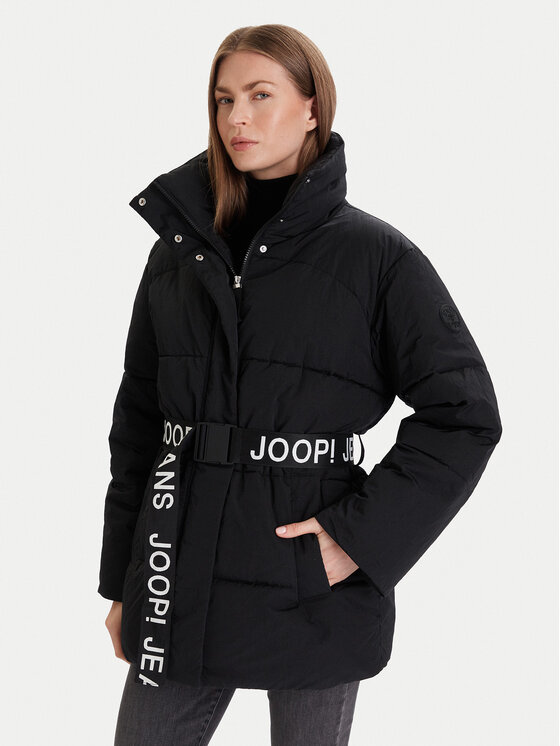 JOOP! Зимно яке Coralie 30048916 Черен Relaxed Fit цвят на ниска цена