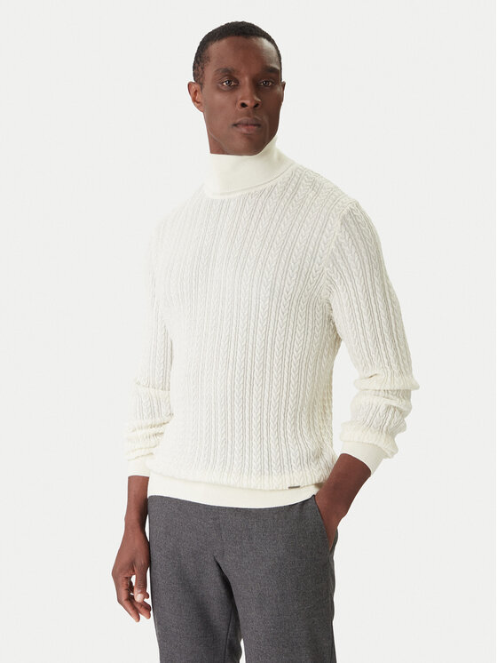 JOOP! Поло Danilor 30047372 Бежов Modern Fit цвят на ниска цена