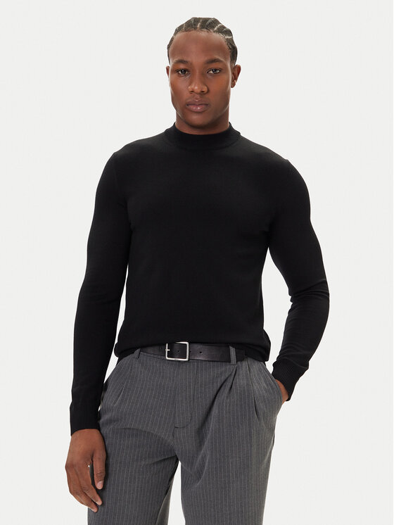 JOOP! Пуловер 17 JK-07Davide 30032606 Черен Modern Fit цвят на ниска цена