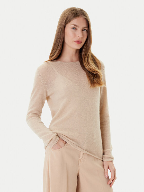 JOOP! Пуловер 58 252KN58Kacy 30047487 Бежов Slim Fit цвят на ниска цена