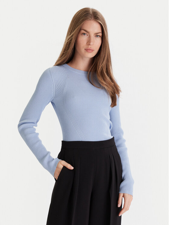 JOOP! Пуловер 58 253KN58Karloa 30047481 Светлосиньо Slim Fit цвят на ниска цена