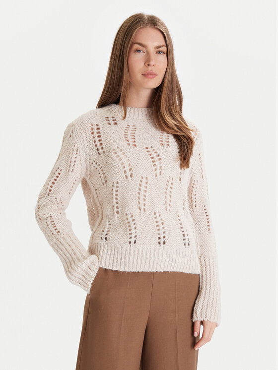 JOOP! Пуловер 58 254KN58Kalma 30048461 Бежов Regular Fit цвят на ниска цена