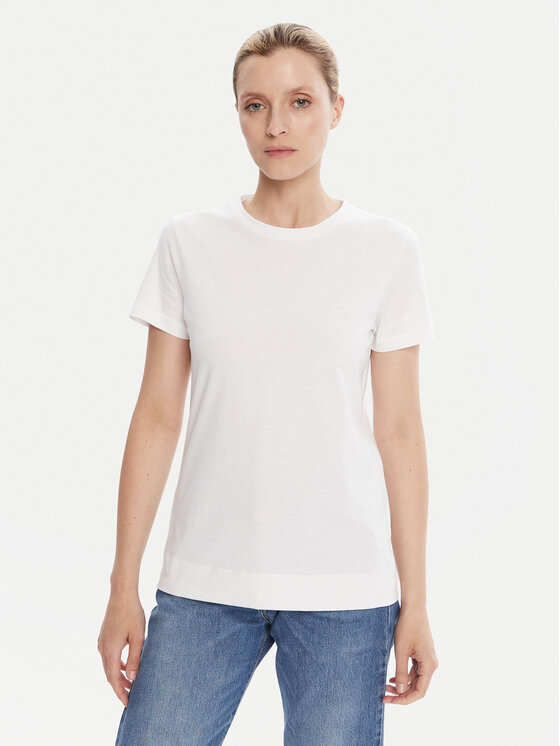 JOOP! Тишърт 58 253JE58Tia 30049367 Бял Slim Fit цвят на ниска цена