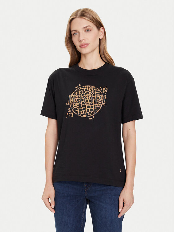 JOOP! Тишърт 58 254JE58Taika 30048383 Сив Regular Fit цвят на ниска цена