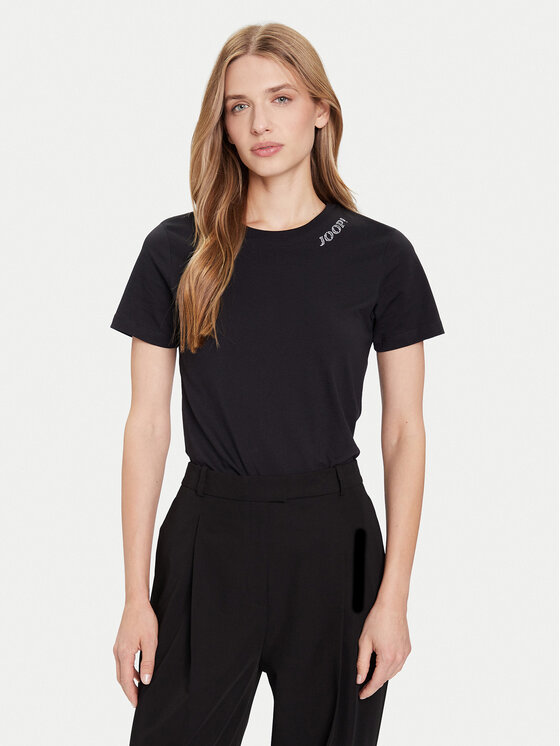 JOOP! Тишърт 58 254JE58Tori 30048474 Черен Slim Fit цвят на ниска цена