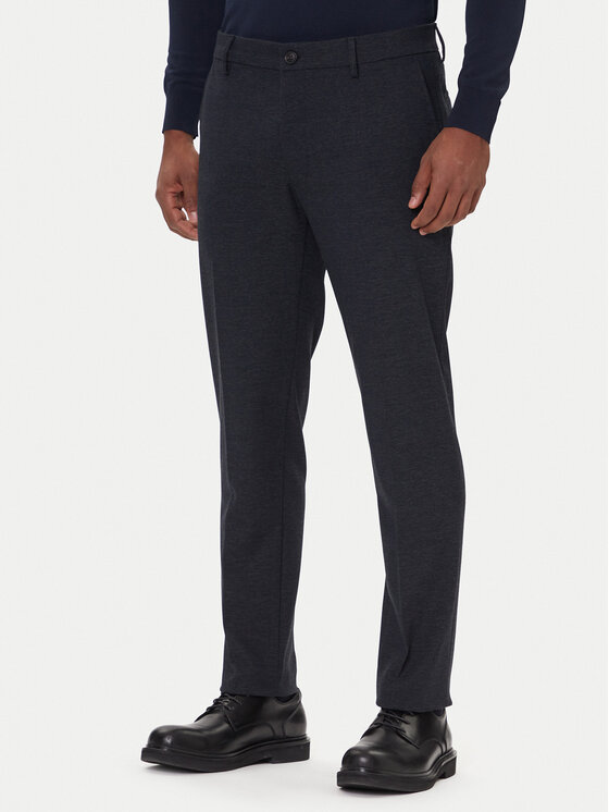 JOOP! Чино панталони Hank12 30048558 Тъмносин Slim Fit цвят на ниска цена