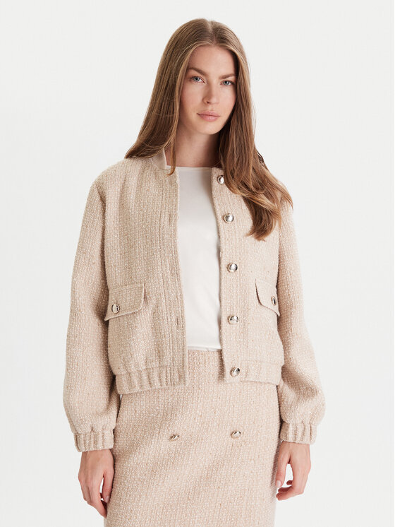 JOOP! Яке бомбър 58 253J58Jewel 30047954 Бежов Regular Fit цвят на ниска цена