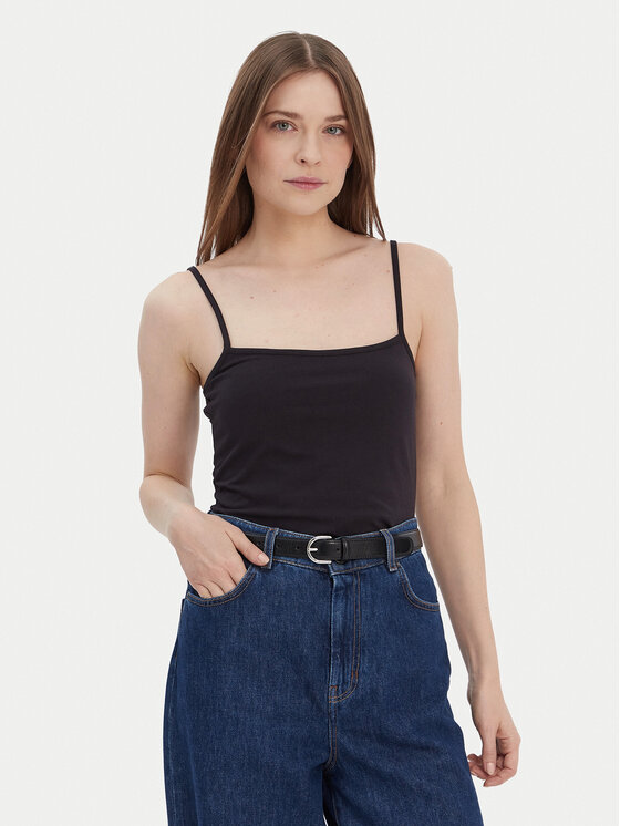 JOOP! топ 30042651 Черен Slim Fit цвят на ниска цена