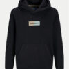 Jack & Jones Junior Суитшърт Bronx 12263291 Черен Standard Fit цвят на ниска цена