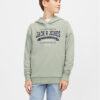 Jack & Jones Junior Суитшърт Logo 12257309 Сив Standard Fit цвят на ниска цена