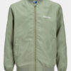 Jack & Jones Junior Яке бомбър Oliver 12249437 Зелен Regular Fit цвят на ниска цена