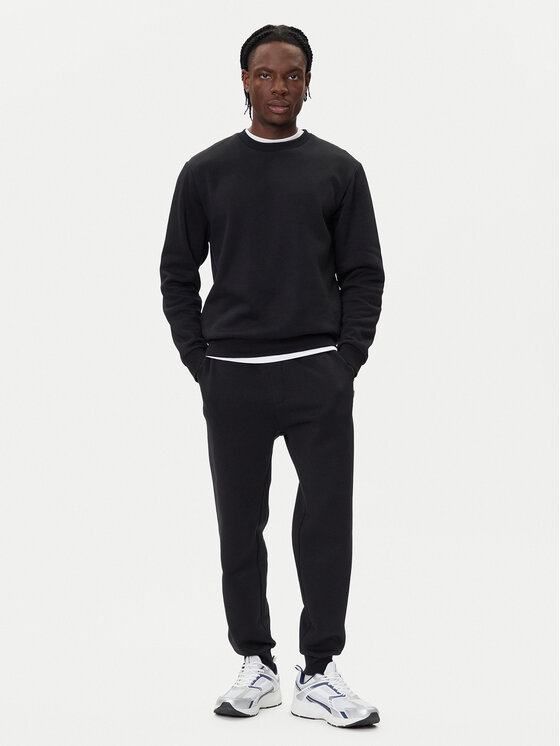 Jack & Jones Анцуг Bradley 12288670 Черен Relaxed Fit цвят на ниска цена