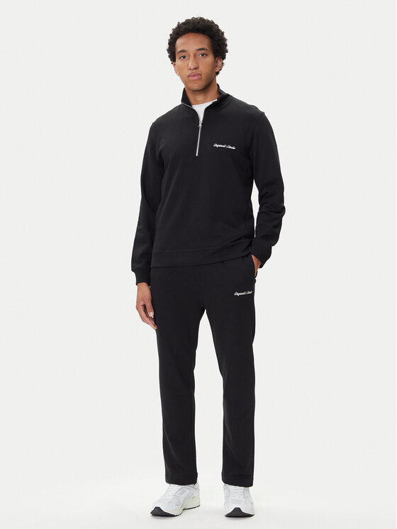 Jack & Jones Анцуг Norrebro 12291538 Черен Relaxed Fit цвят на ниска цена