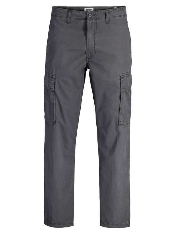 Jack & Jones Долнище анцуг Kane Frank 12291962 Сив Relaxed Fit цвят на ниска цена