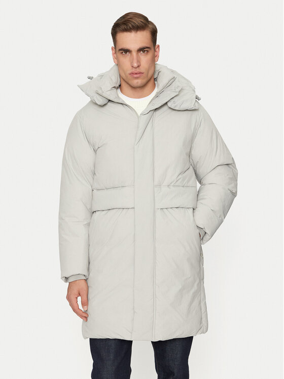 Jack & Jones Зимно яке Bolton 12259486 Сив Regular Fit цвят на ниска цена