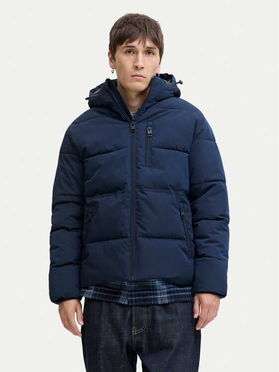 Jack & Jones Зимно яке Owen 12278792 Тъмносин Regular Fit цвят на ниска цена