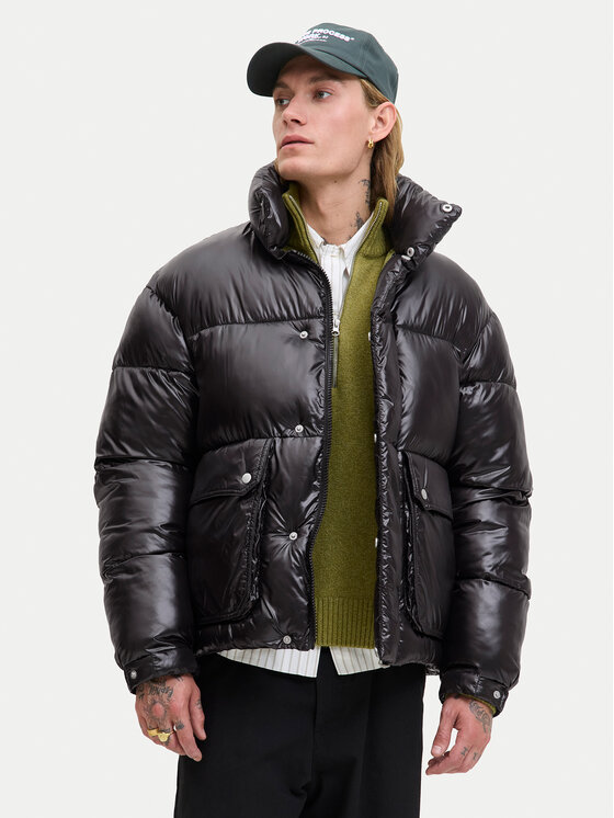 Jack & Jones Зимно яке York 12282936 Черен Regular Fit цвят на ниска цена