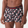 Jack & Jones Комплект боксерки и чорапи Snow Skulls Giftbox 12285138 Черен цвят на ниска цена