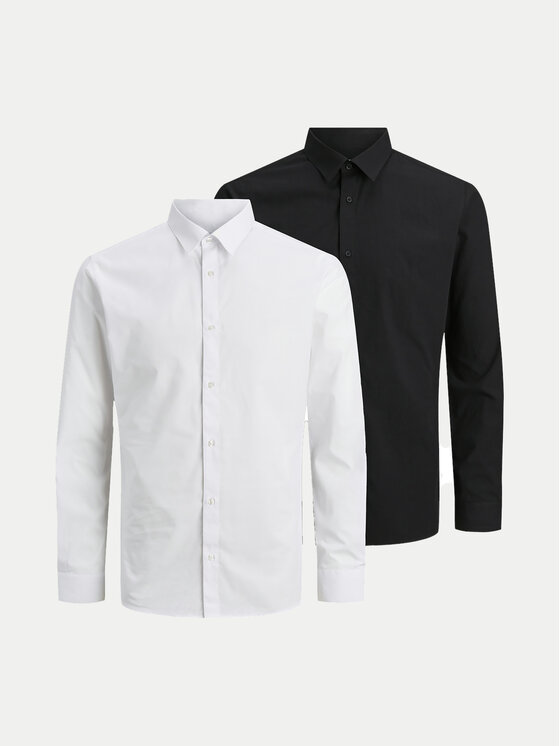 Jack & Jones Комплект ризи Joe 12182995 Цветен Slim Fit цвят на ниска цена