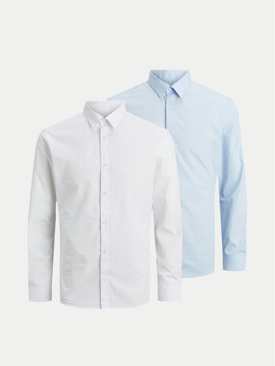 Jack & Jones Комплект ризи Joe 12182995 Цветен Slim Fit цвят на ниска цена