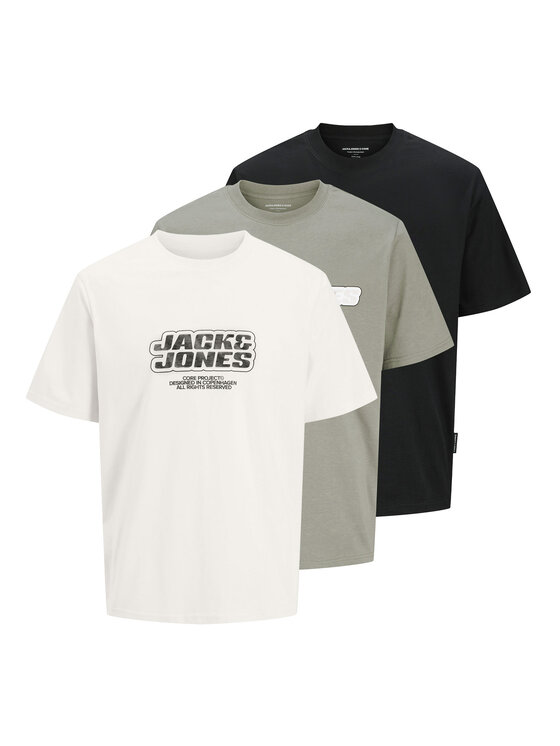 Jack & Jones Комплект тениски 12284772 Цветен Regular Fit цвят на ниска цена