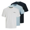 Jack & Jones Комплект тениски Beau 12277465 Цветен Relaxed Fit цвят на ниска цена
