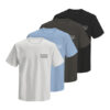 Jack & Jones Комплект тениски Blatailor 12291658 Цветен Regular Fit цвят на ниска цена