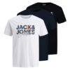 Jack & Jones Комплект тениски Geplas 12288303 Цветен Regular Fit цвят на ниска цена