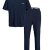 Jack & Jones Пижама Everest 12273633 Тъмносин Standard Fit цвят на ниска цена