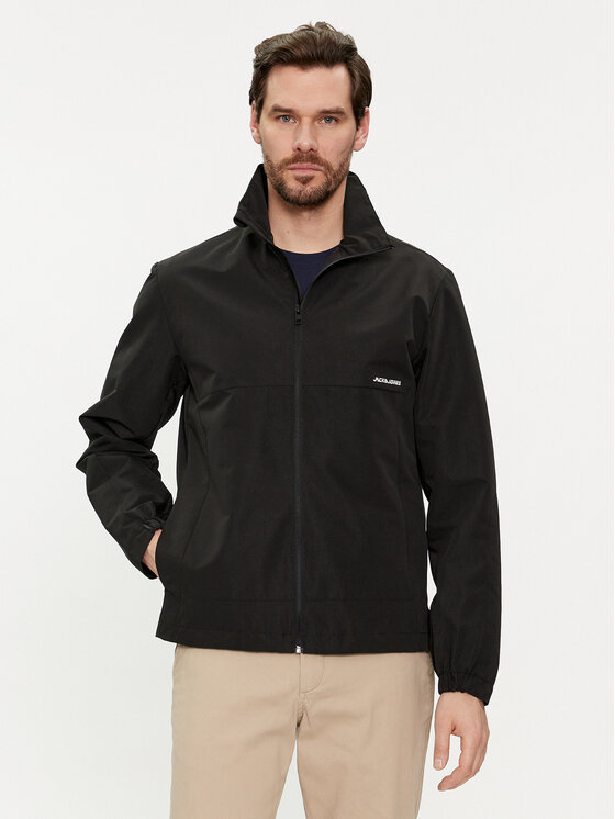 Jack & Jones Преходно яке Alex 12249382 Черен Regular Fit цвят на ниска цена