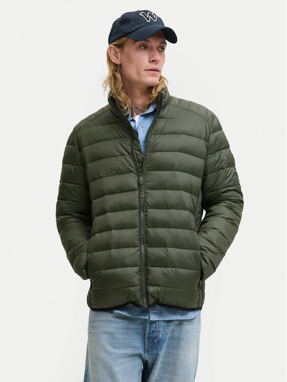 Jack & Jones Преходно яке Bradley 12280971 Зелен Regular Fit цвят на ниска цена