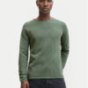 Jack & Jones Пуловер Hill 12157321 Зелен Regular Fit цвят на ниска цена