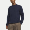 Jack & Jones Пуловер Merino 12216817 Тъмносин Regular Fit цвят на ниска цена