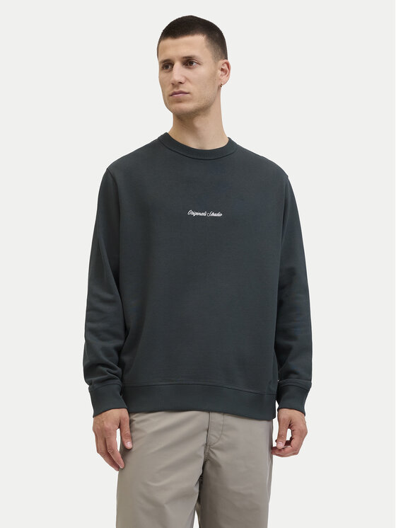 Jack & Jones Суитшърт Norrebro 12282893 Сив Relaxed Fit цвят на ниска цена