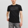 Jack & Jones Тишърт Corp 12151955 Черен Standard Fit цвят на ниска цена