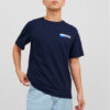 Jack & Jones Тишърт Corp 12233999 Тъмносин Standard Fit цвят на ниска цена