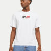 Jack & Jones Тишърт Corp Graphic 12268415 Бял Regular Fit цвят на ниска цена